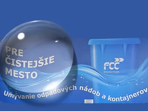 Na Slovensku máme nové auto na umývanie odpadových nádob a kontajnerov