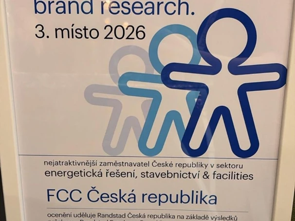 Fantastický úspěch FCC Česká republika – 3. nejatraktivnější zaměstnavatel v ČR