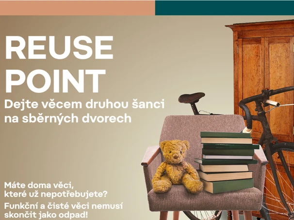 Nový Re-Use point v Ďáblicích: darujte i získejte věci zdarma!